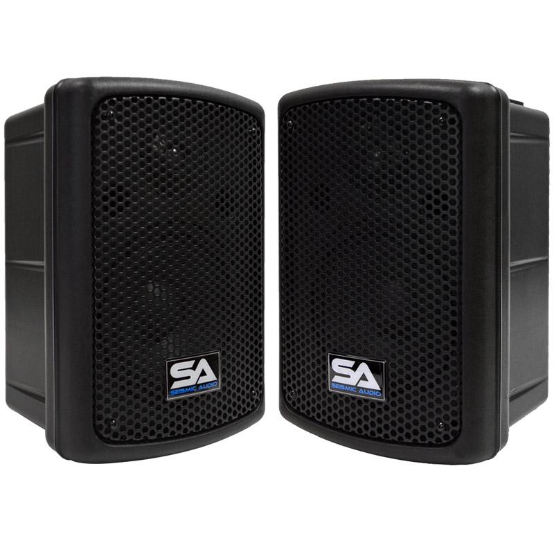 Amazon.com: Seismic Audio - PWS-8 (Pair) - Powered PA/DJ 8" Molded
