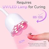 Makartt No Wipe Rhinestone Glue 30g Nail Gems 3D Nail Gel Adhesive view 4