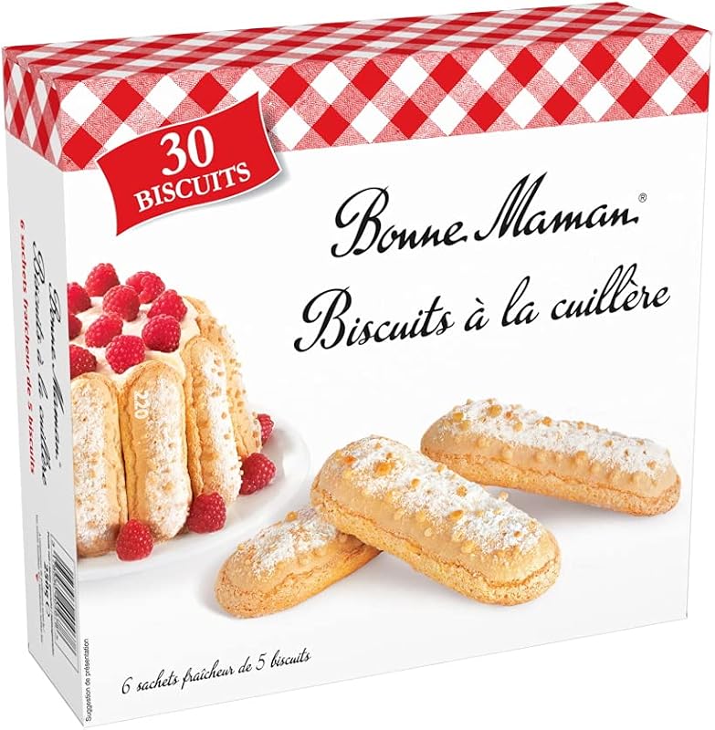 Biscuits à la Cuillère 6 Sachets Fraîcheur de 5 Biscuits, 250g