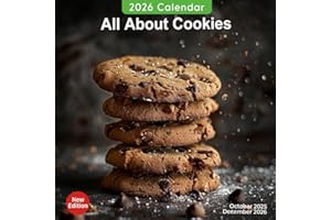 All About Cookies Calendar 2026: A Sweet Year of Delicious Cookie Recipes and Ideas