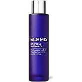 ELEMIS De-Stress Massage Oil | Harmonizing Oil Deeply Nourishes, Relaxes, and Calms the Body and Mind with a Blend of Essential Oils, 3.3 Fl Oz
