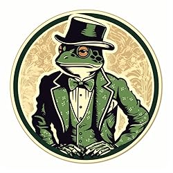 Yoonek Graphics Frog Vinyl Decal Sticker for