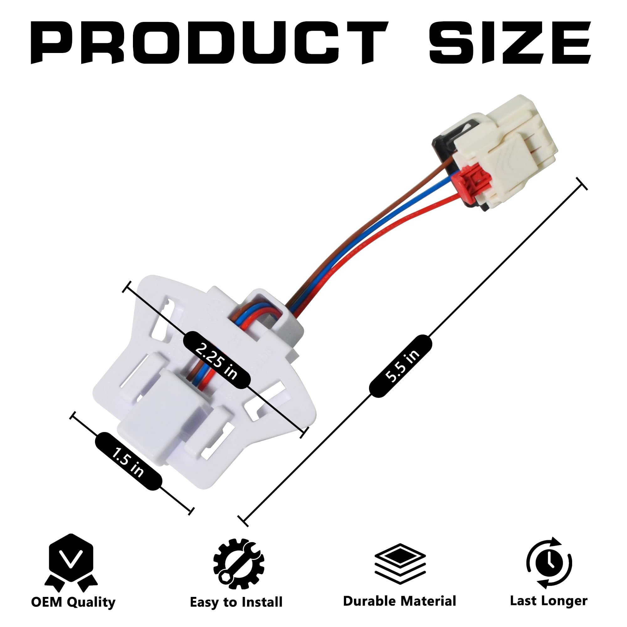 ZNTVW WH03X32158 Washer Speed Sensor Compatible with GE Washing Machine WH12X26330 Hotpoint Washer Parts Replaces WH12X25294 AP7020336 PS16619248 EAP16619248