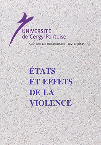 États et effets de la violence
