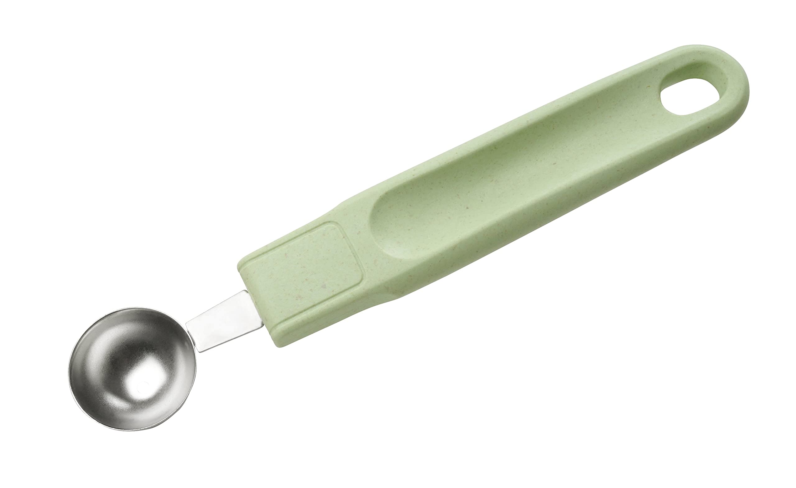 FACKELMANN Fruit/Butter Shaper, Stainless Steel, Mint Green/Light Grey, 180 x 30 mm