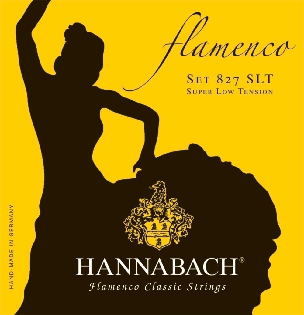 Hannabach classical guitar strings Flamenco Series 827 Super Low Tension A5w Made in Germany - 8275SLT