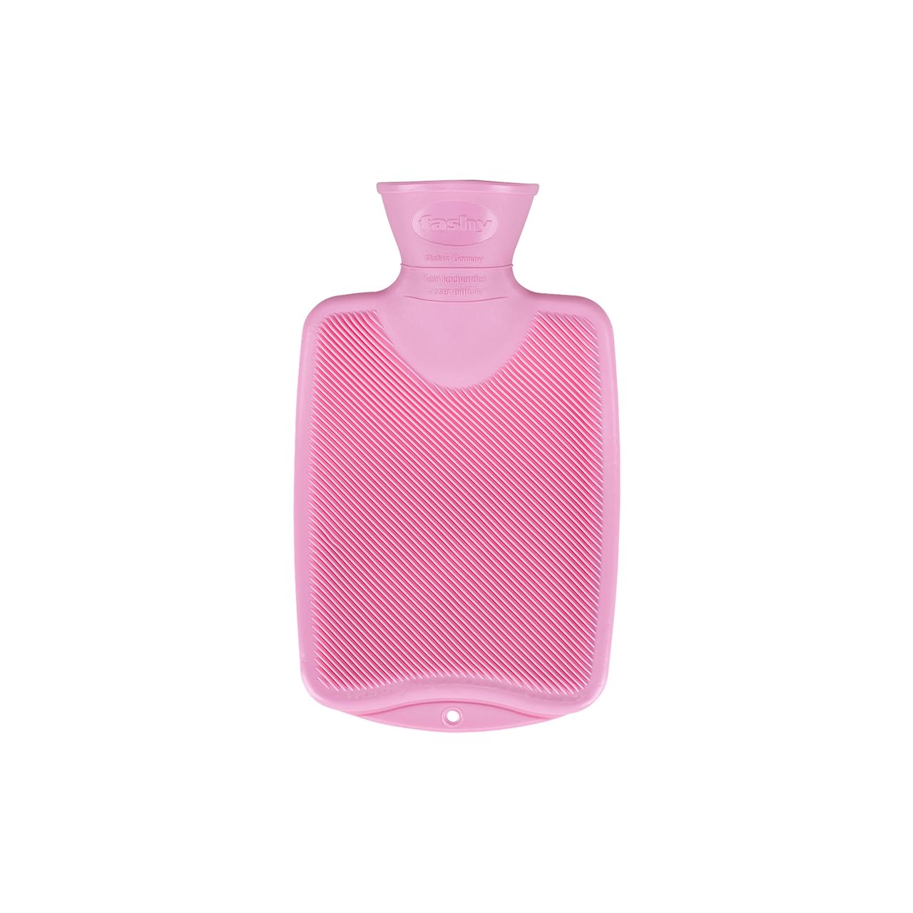 Fashy Rose Single Ribbed Hot Water Bottle, 0.8 Litre