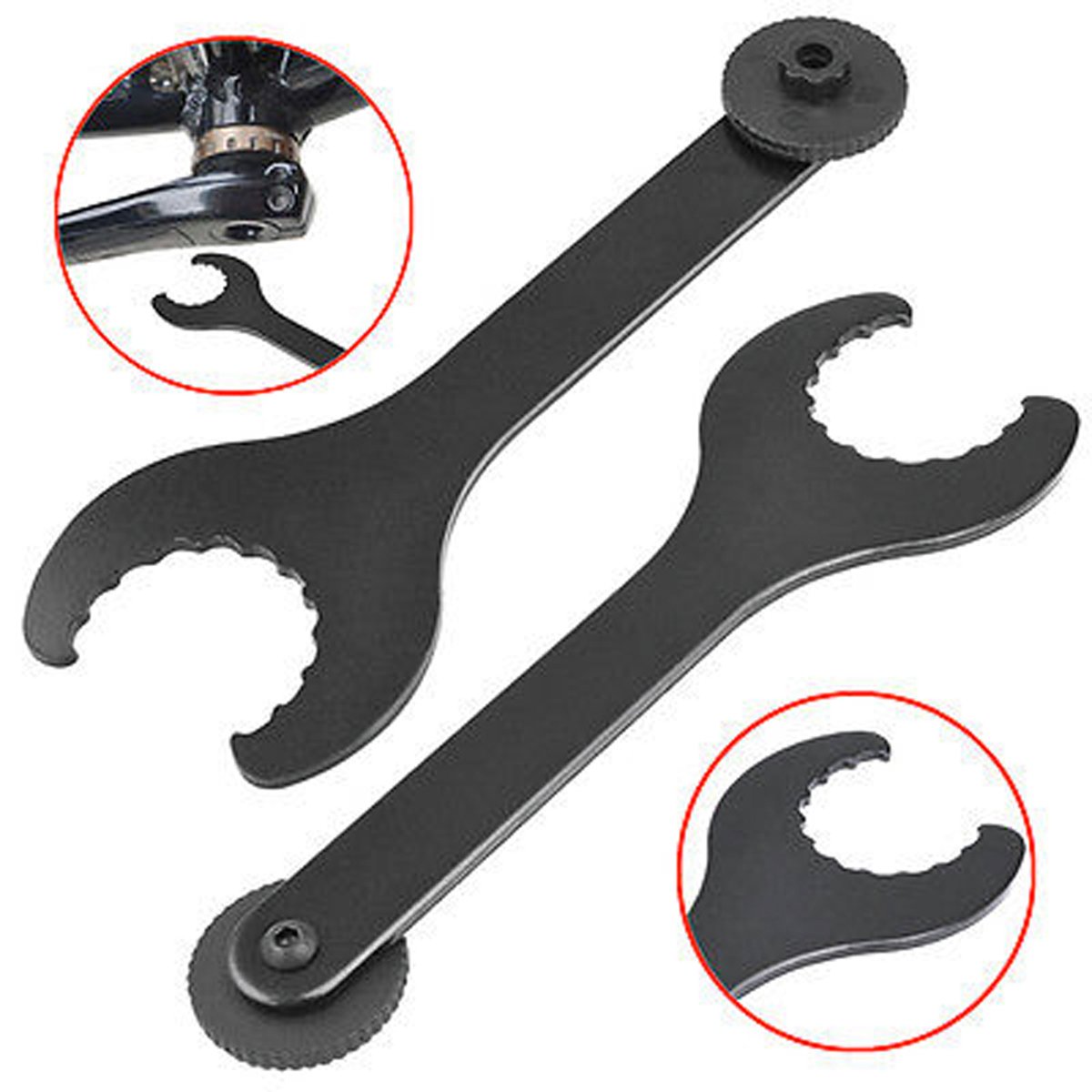 Bottom Bracket Tool Spanner Install Removal Wrench for Hollowtech II 2 Crankset - Road Bike, Bicycle, Mountain Bike, MTB
