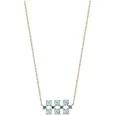 Bony Levy 14K Yellow Gold Topaz Color Pendant Necklace