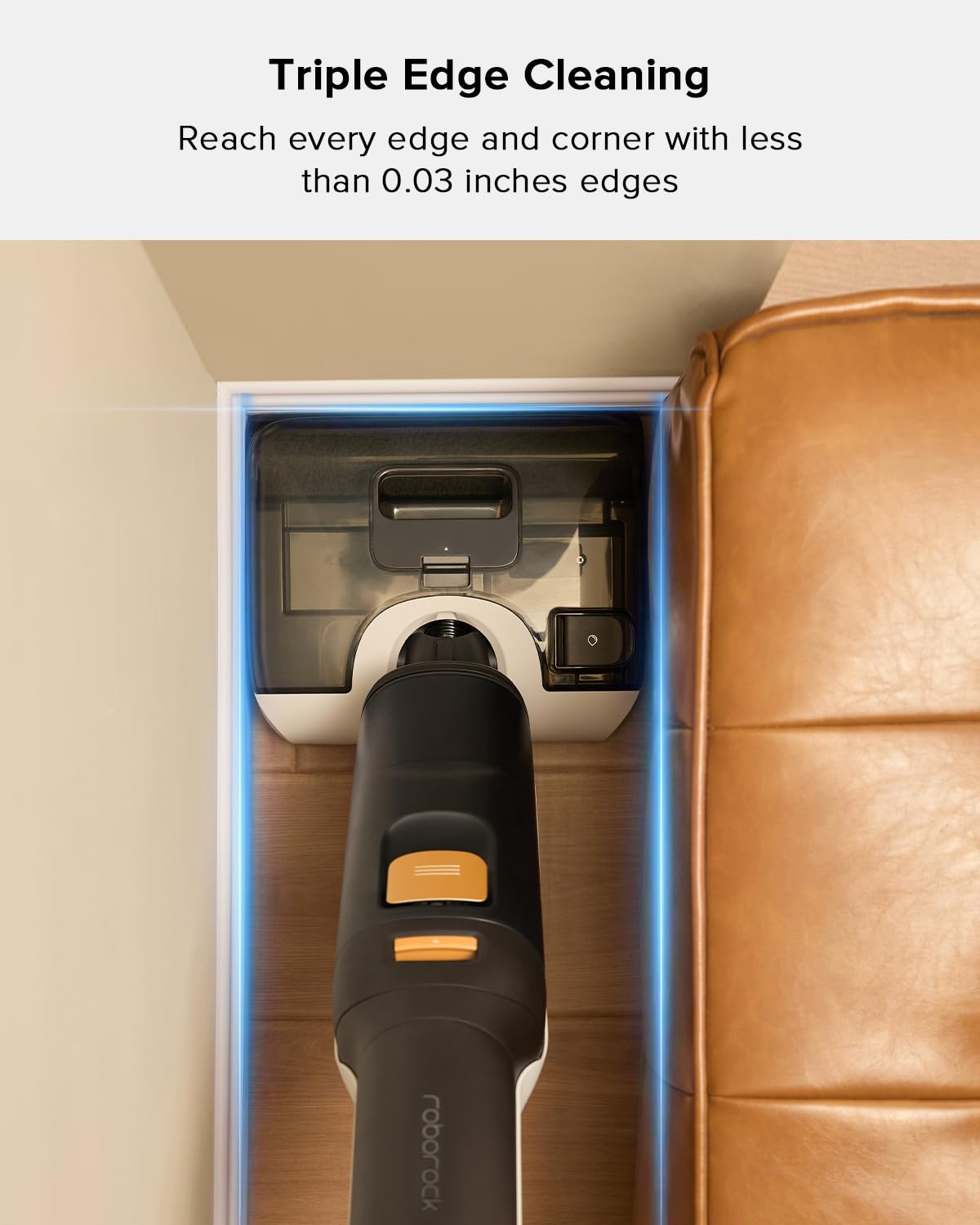 roborock F25 BX Aspiradora en Seco Húmedo, Trapeador Aspirador Inalámbrico Todo en Uno con 20000 Pa, Secado por Aire Caliente y Autolimpieza a 194 °F, Trapeador Húmedo Sin Enredos para Pisos Duros, 180°