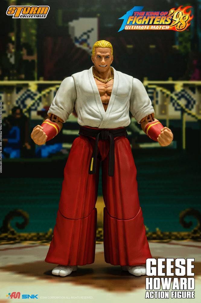 Storm Collectibles King of Fighters '98: Ultimate Match 1/12 Geese Howard 18cm Figure