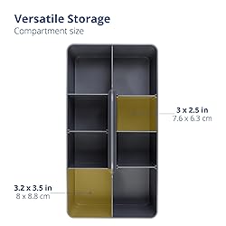 BLUE GINKGO Stackable Organizer Caddy