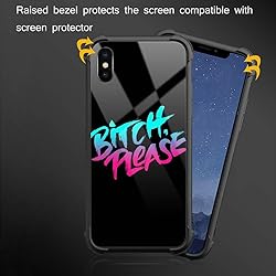 CARLOCA iPhone Xs Case,Funny Adult Bitch iPhone X