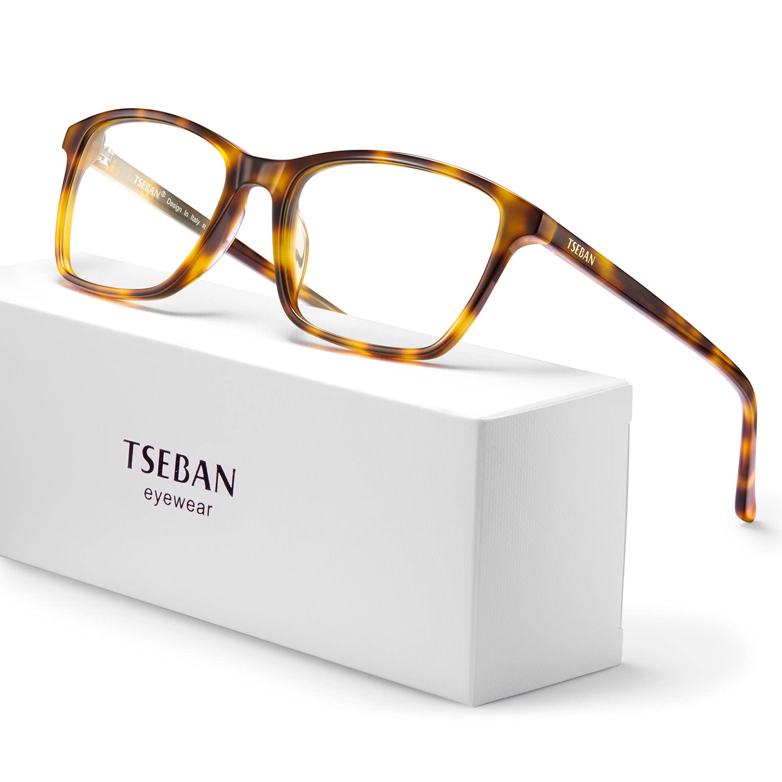 TSEBAN Blue Light Blocking Glasses for Women & Men Computer Gaming Anti Headache and Eyes Strain