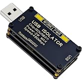Jhoinrch USB 2.0 480Mbps High Speed Isolator | Support 5KVrms Signal and 1.5KV Voltage Isolation,Audio up to 32 Bit 768Khz