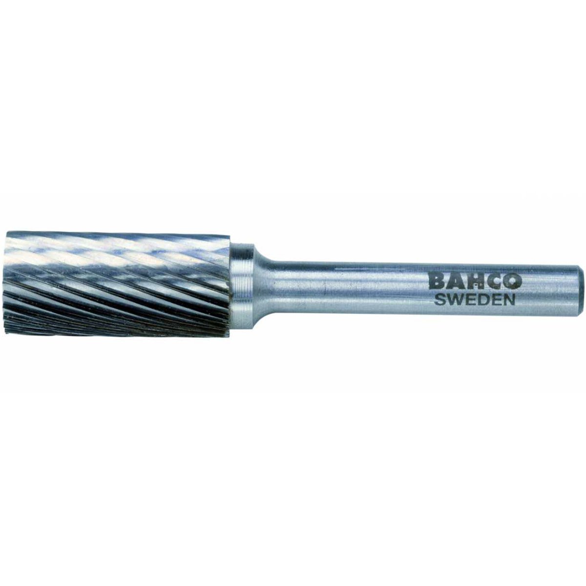 Bahco A0313M03X Cylindrical X-Cut Rotary Burr, Silver, Medium, 3 x 40 mm