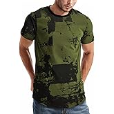 Keasmto 3D Print Cool T Shirts Graphic Design Casual Summer Short Sleeve Fashion Tees Shirt for Men Women