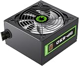 GameMax GP-Series 650W 80 Plus Bronze ATX Power Supply PSU Black 140mm Fan view 3