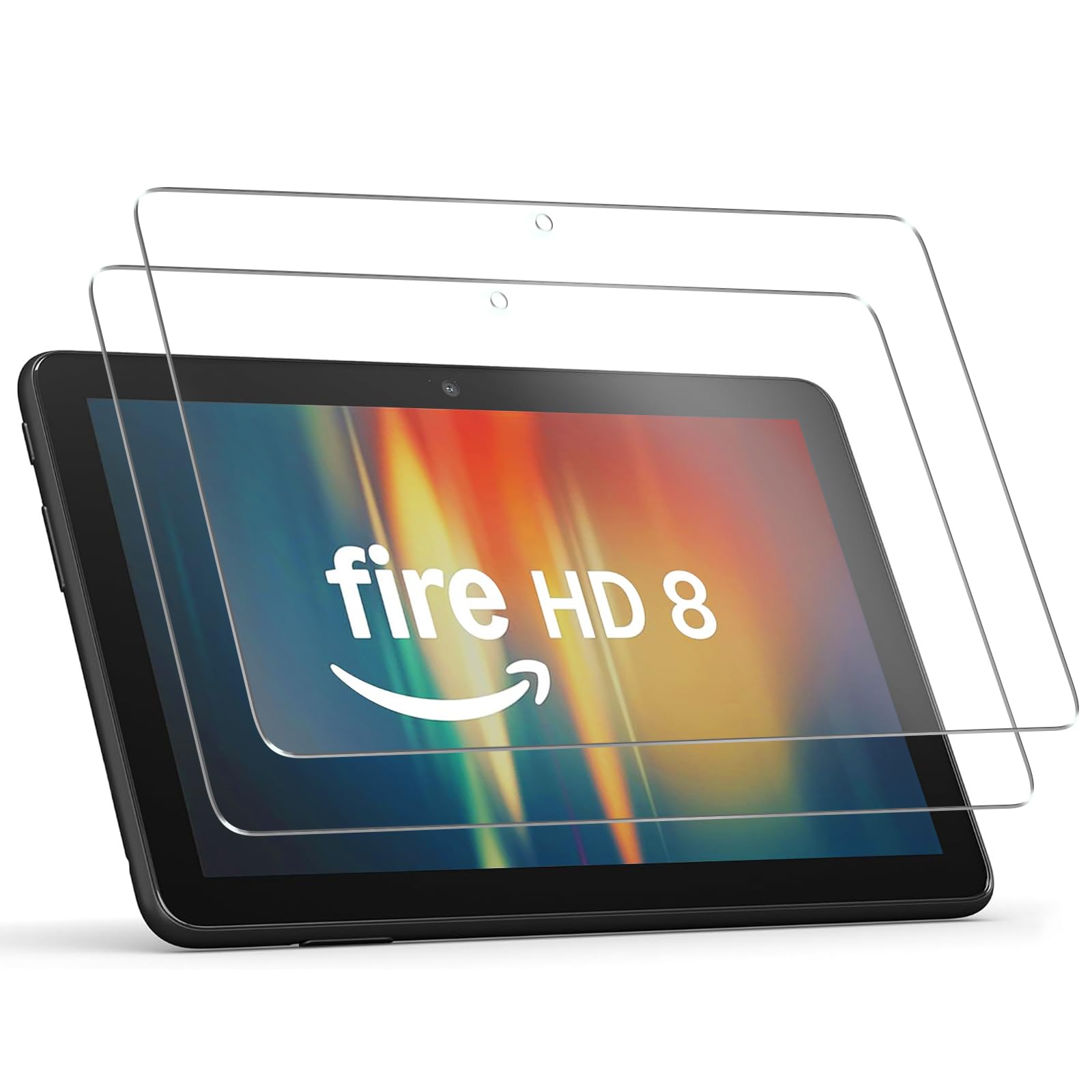 Photo 1 of GOZOPO Screen Protector for 8 Kids / 8 Kids Pro Tablet 8 inch (2024/2022/2020 release), Tempered Glass Film, 2 Pack