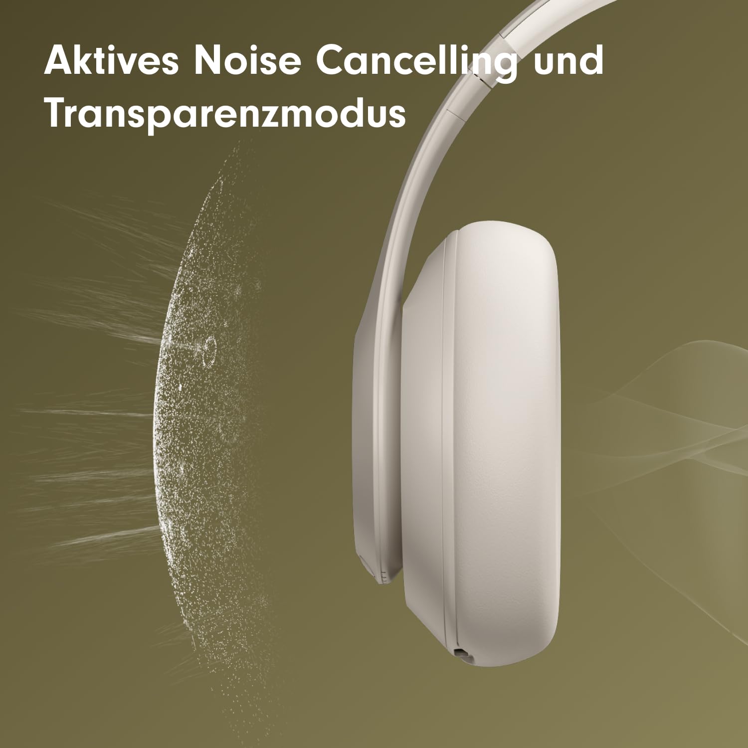 Beats Studio Pro – Kabellose Bluetooth Noise Cancelling Kopfhörer – Personalisiertes 3D Audio, USB-C verlustfreies Audio, Apple & Android Kompatibilität, Bis zu 40 Stunden Wiedergabezeit - Sandstein 2