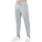 NORTHYARD Men's Cotton Athletic Jogger Sweatpants with Zipper Pockets Running Workout Gym Tapered Pants Comfy Lounge Pants