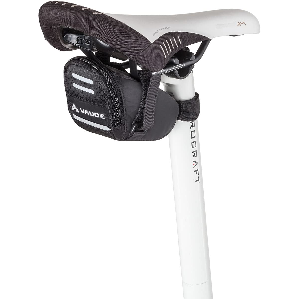 VAUDE Race Light Saddlebag - Black, Small