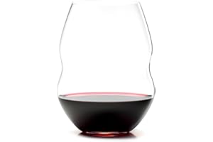 Riedel Swirl Stemless Red Wine Glass, Set of 4