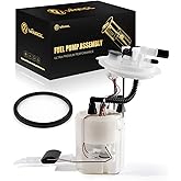 VANBOL Electric Fuel Pump Module Assembly Compatible with 2011-2014 Hyundai Sonata 2012-2015 Kia Optima L4 2.4L GAS Replace E9120M VANBOL0112A w/Sending Unit Pressure Sensor O-ring (Updated Version)