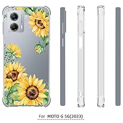FollmeAir for Moto G 5G 2023 Case, Slim Flexible