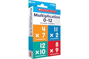 Flash Cards: Multiplication 0 - 12