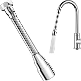 PRETTI Faucet Extender 14cm 360 Rotation Kitchen Tap Extension Stainless Steel view 1