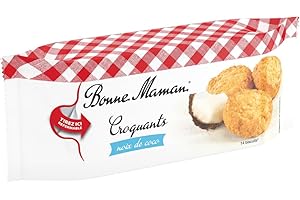 Bonne Maman Cookies | French Cookies | Bonne Maman's Classic Coconut Cookies | French Biscuits | 5.29 Ounce Total Weight