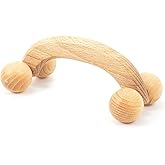 tuuli Accessories – Back Massager with Smooth Ball Rollers, Multi-Functional Back Roller, Neck Massager, Eases Muscle Tension and Supports Skin Health, Muscle Roller 7 x 3 inches