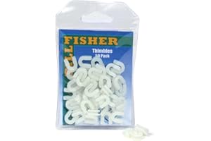 Billfisher PTH-50 Plastic Thimbles Luminous, 50-Pack