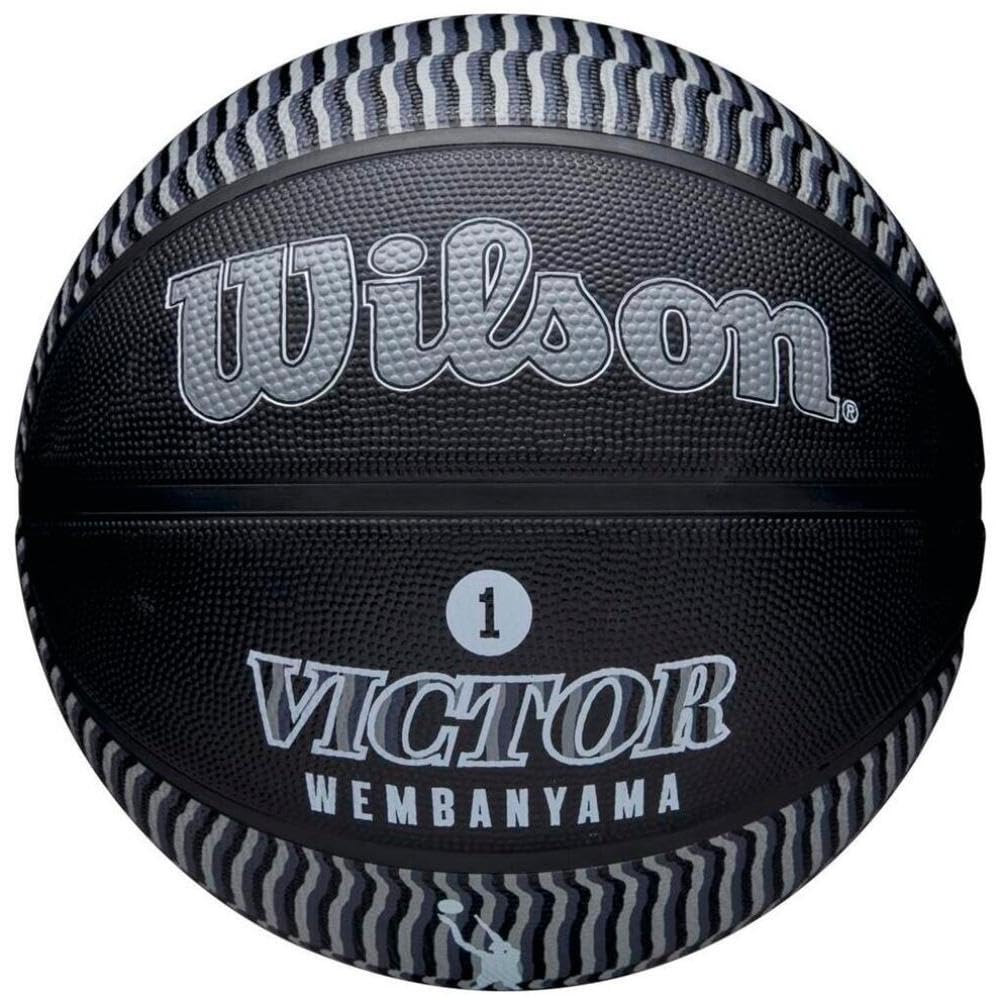 WILSON Unisex Adult WZ3017801XB_7 Basketballs, Black, 7