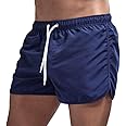 Tan Thru Swimwear Men Spring Surfing and Summer Splicing Swimming and Men's Men's Board Shorts Swim Trunks