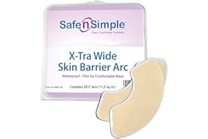 RR21120 - Skin Barrier X-Tra Wide Crescent Arcs by Safe n' Simple