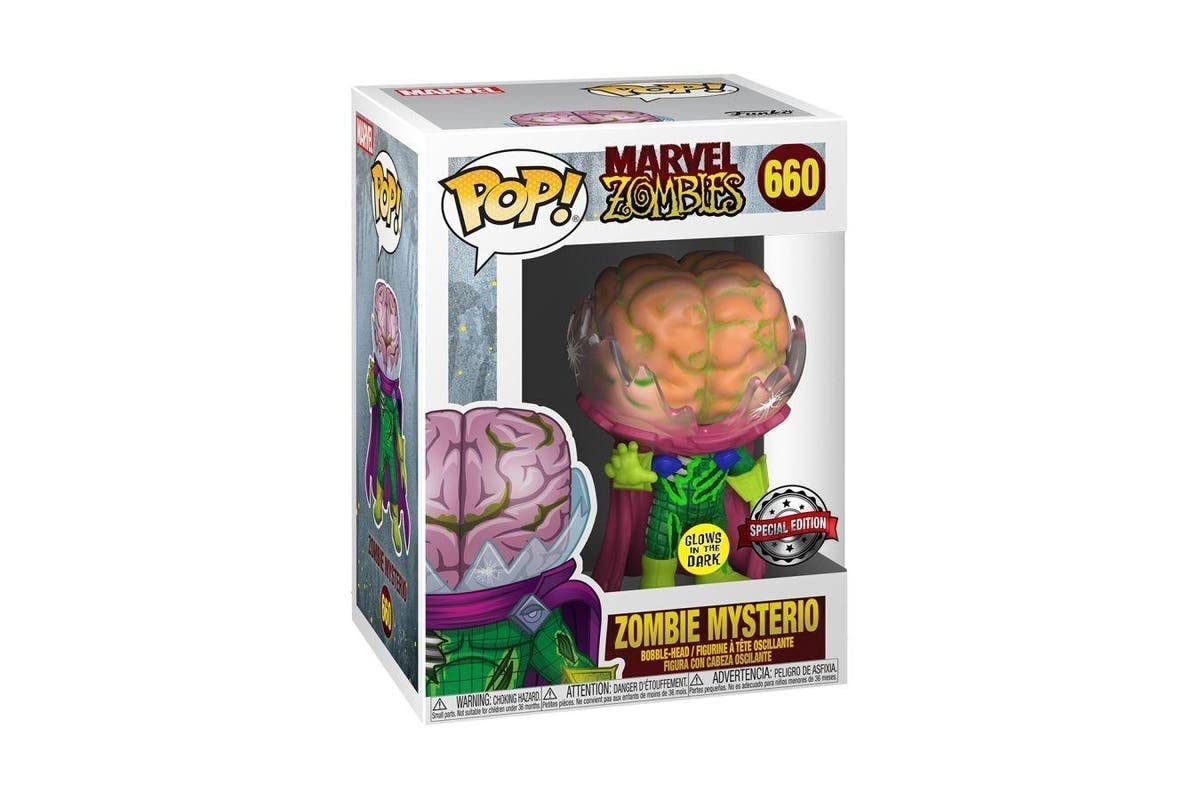 Funko Pop! 50332 Marvel: Zombies - Zombie Mysterio (Glow In The Dark Special Edition) #660