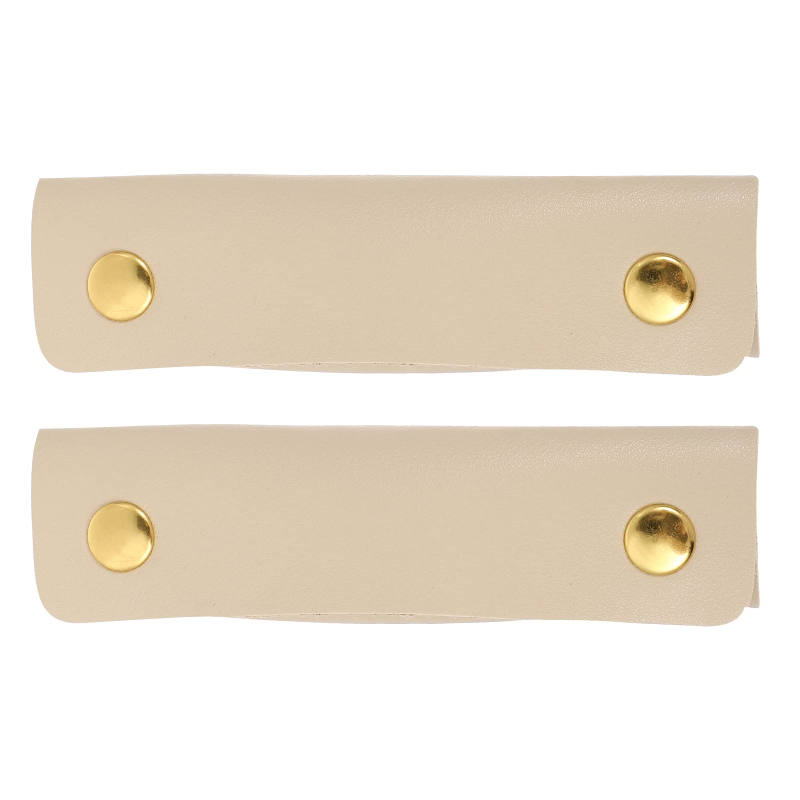 VALICLUD Luggage Bag Handle Protector 2-Pack Pu Hand Protective Covers Lightweight Anti-Stripping Handle Wraps for Heavy Bags Travel and Daily Use