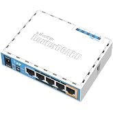 Mikrotik RouterBoard RB951Ui-2nD hAP Homes or Offices 2.4GHz Access Point 5-Ports PoE OSL4 USB for 3G/4G