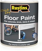 Rustins Quick Dry Floor Paint Grey 2.5ltr