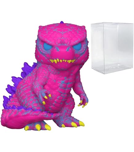 Funko POP! Jumbo Godzilla Vs Kong: Godzilla Neon City Lights #1015, Esclusiva Walmart 25,4 Cm