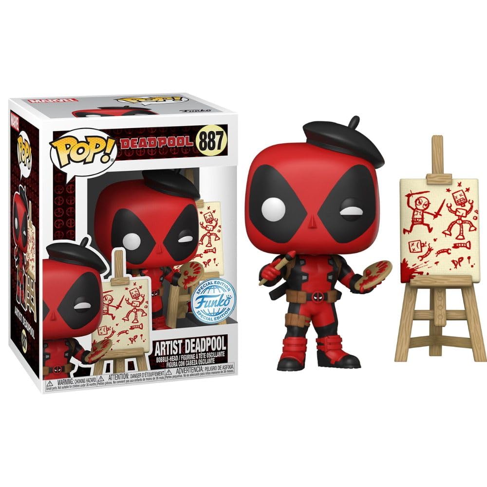 Funko Pop! Marvel: Deadpool Artist Only at GameStop