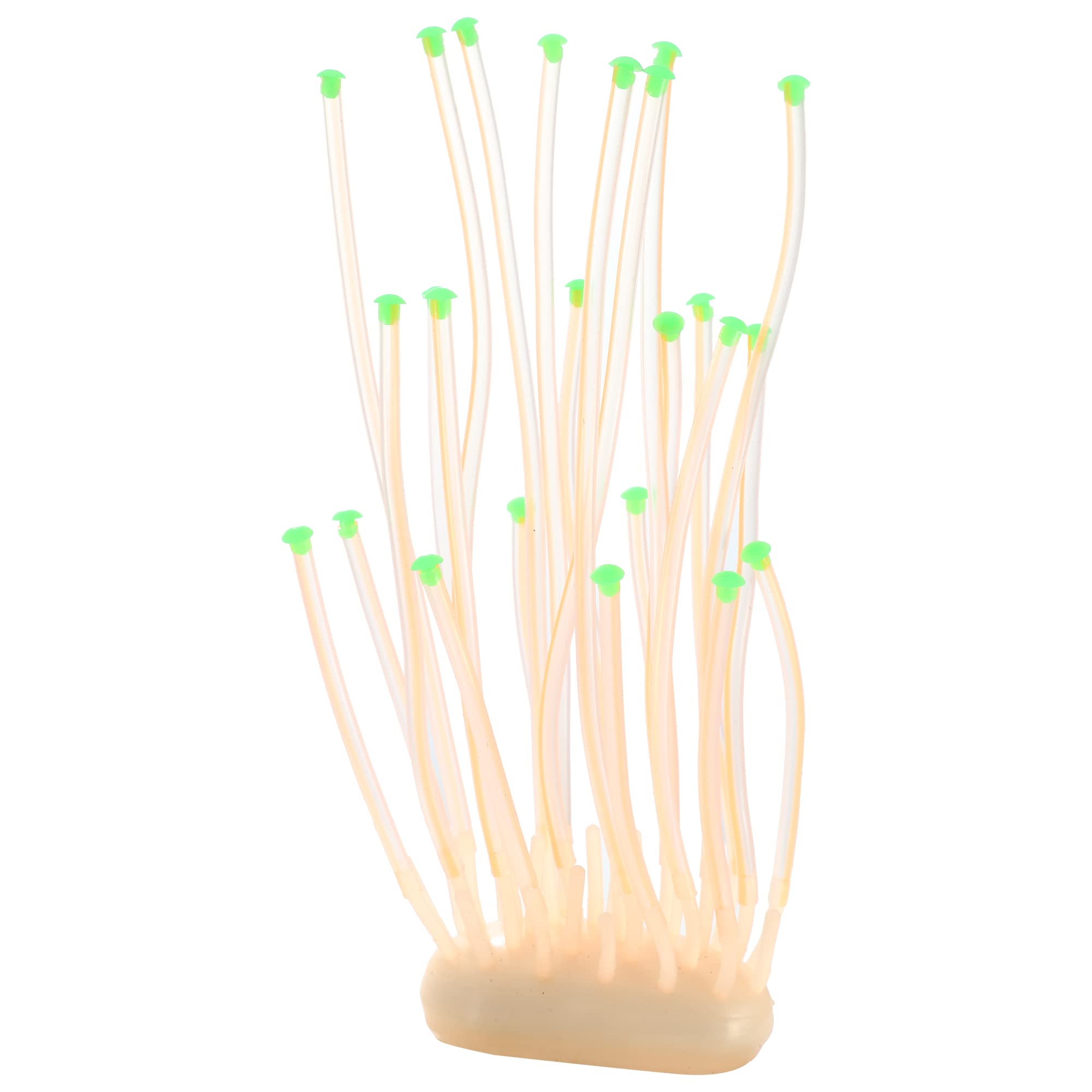 VOCOSTE Aquarium Simulation Coral Sea Urchins, Silicone Orange