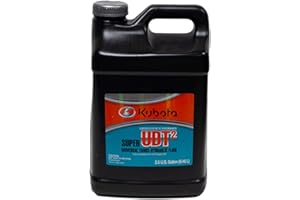 Voraga Kubota Genuine 2.5 Gallon UDT2 Transmission Hydraulic Oil for Heavy Machinery Lubrication, Prevent Corrosion, 2.5 Ounces