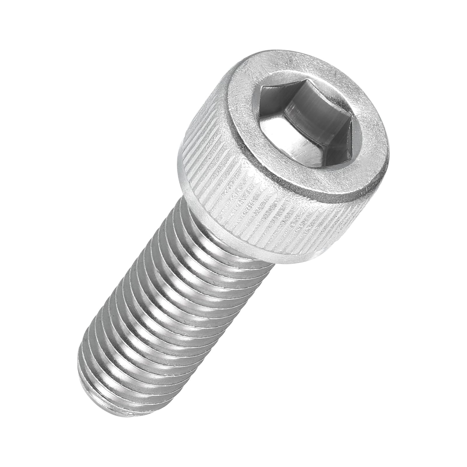Kozelo 20pcs Socket Head Cap Screws - [M10-1.5 x 30mm] 304 Stainless Steel Allen Socket Drive for Electrical Motor 3D Printing Fan Engine Replacement Use, Silver — image 1