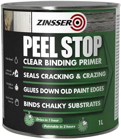 Zinsser Peel Stop Paint 5 Litre Flexible Bridging Sealer Brand New