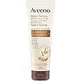 Aveeno Tone and Texture Renewing Body Scrub, Oat & Niacinamide Exfoliant, Paraben Free, Uneven Skin Exfoliator, 227g, (Pack o