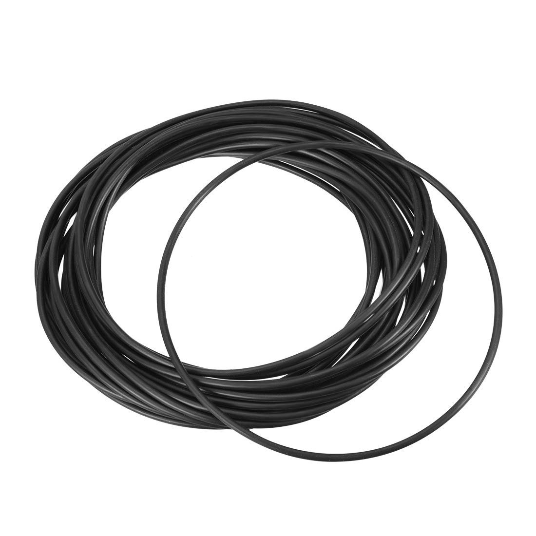 sourcing map Nitrile Rubber O-Rings 100mm OD 95.2mm ID 2.4mm Width, Metric Sealing Gasket, Pack of 20