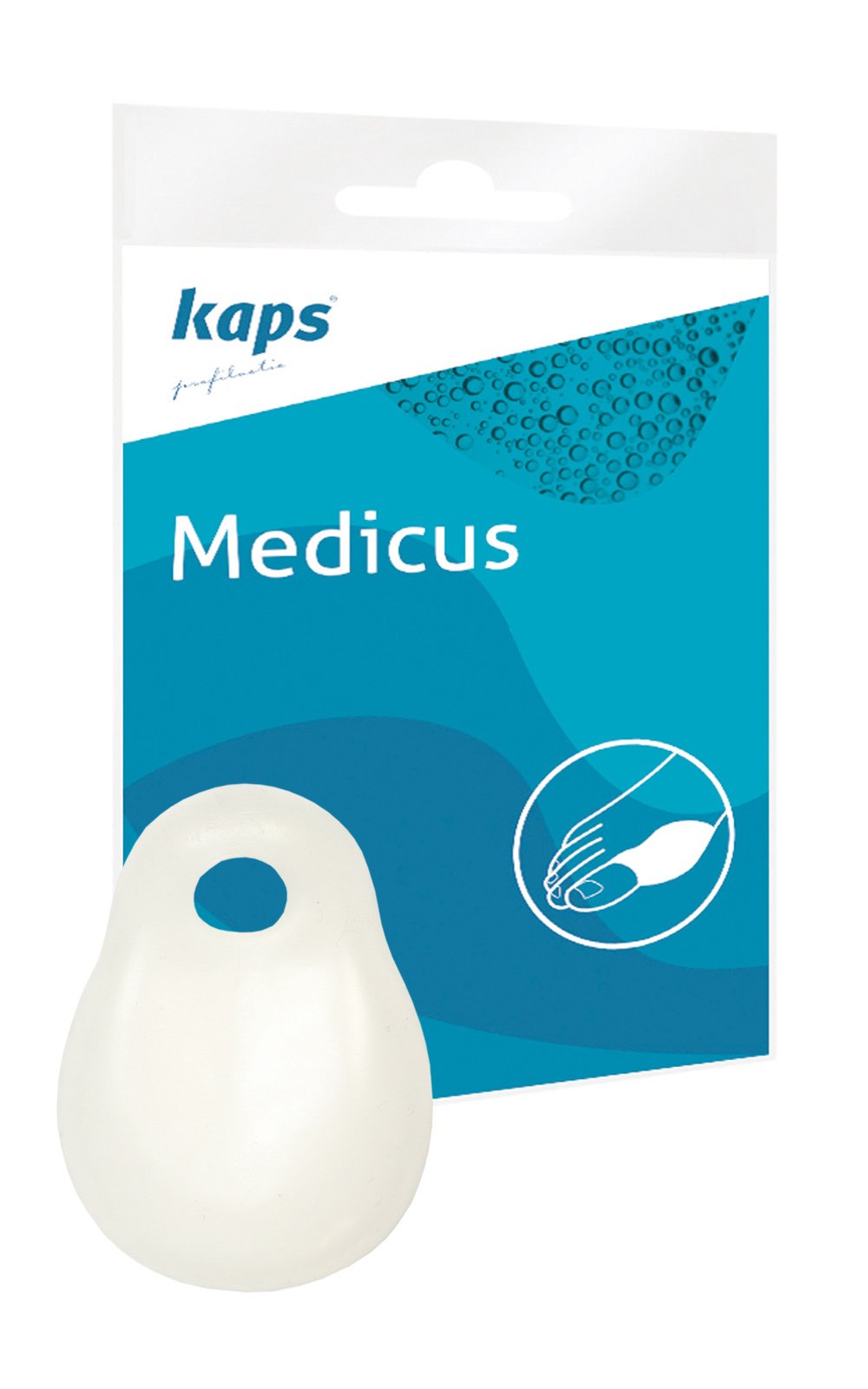 Kaps Bunion Support and Straightener Corrector, Toe Straighteners to Instantly Reduce Bunions Pain, Hammer Toe Discomfort with Gel Cushioned Protectors, Reduces Rubbing, Unisize Unisex Medicus